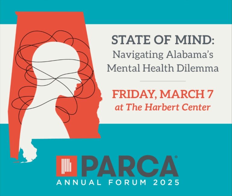 PARCA Annual Forum 2025 – State of Mind: Navigating Alabama’s Mental Health Dilemma